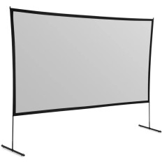 Folded flooring screen 150 '' 331.9 x 186.7 cm 16: 9