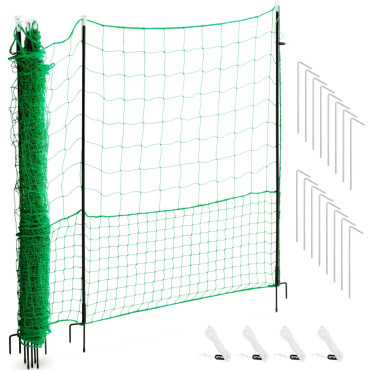GRID FARGE Ochranný plot pre hydinové sliepky 1.25 x 15 m