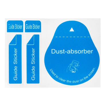 Een set van 5000 stuks. Stickers om stof uit het telefoonscherm te verwijderen