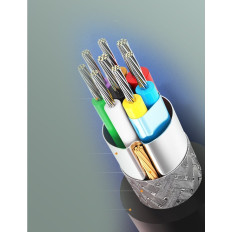 Kabel USB 3.0 kabel - USB-C 3A 1m crno