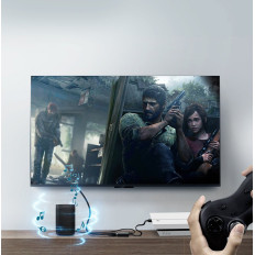 HDMI προσαρμογέα - VGA Micro USB AUX AUCT 3,5 χιλιοστά Μίνι Jack Black