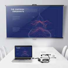 Adaptateur HDMI - VGA Micro USB Aux Aux 3,5mm Mini Jack Noir