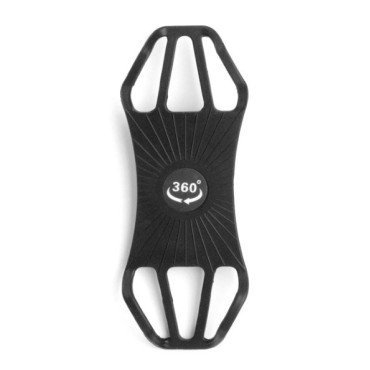 Chegada de telefone até 6 '' no pulso de uma banda esportiva para correr preto