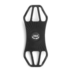 Chegada de telefone até 6 '' no pulso de uma banda esportiva para correr preto