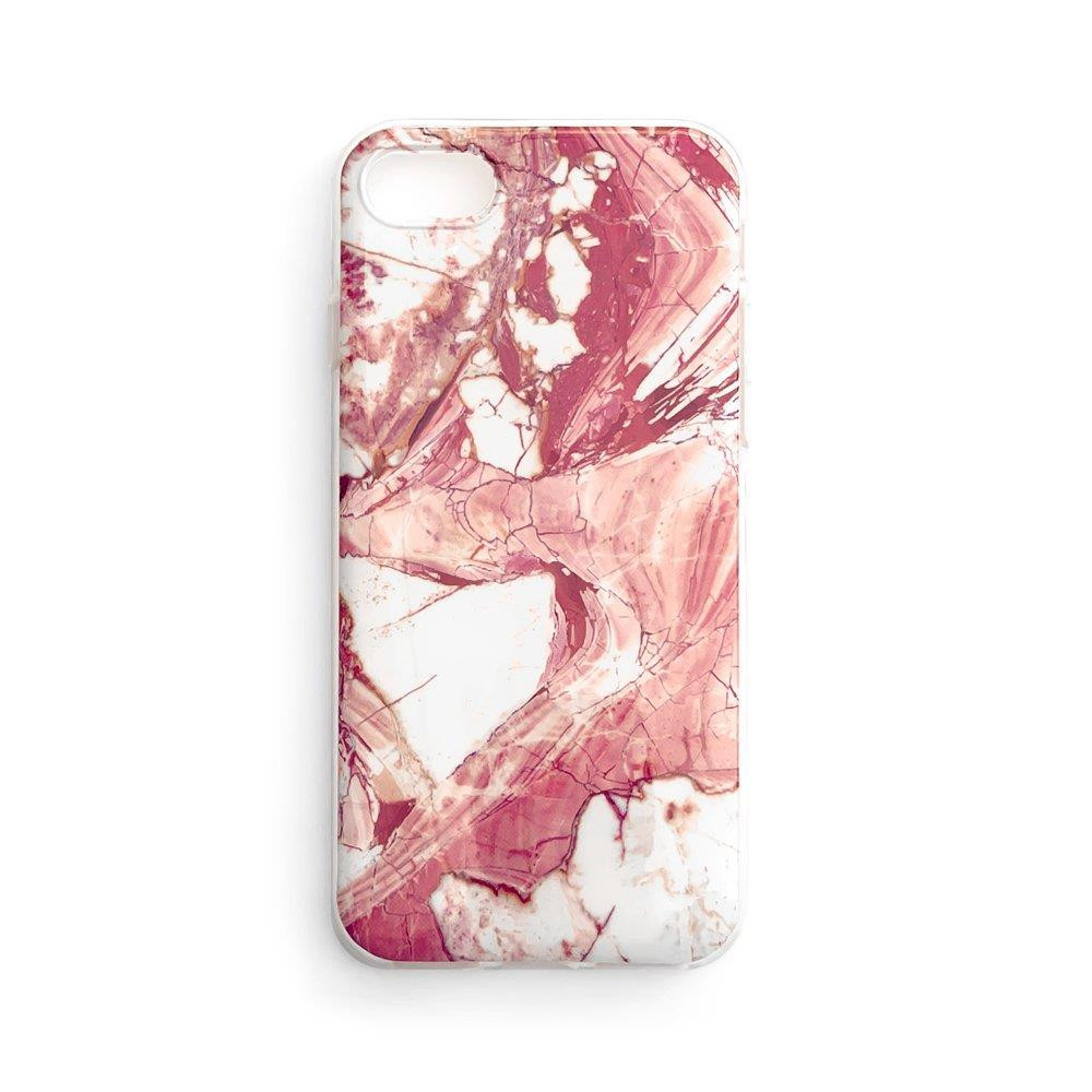 Marmeren Gel Case Cover Marmeren Samsung Galaxy Note 9 Pink