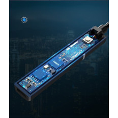 Bluetooth 5.0 Vysielač bezdrôtový audio adaptér 3,5 mm Mini Jack Black