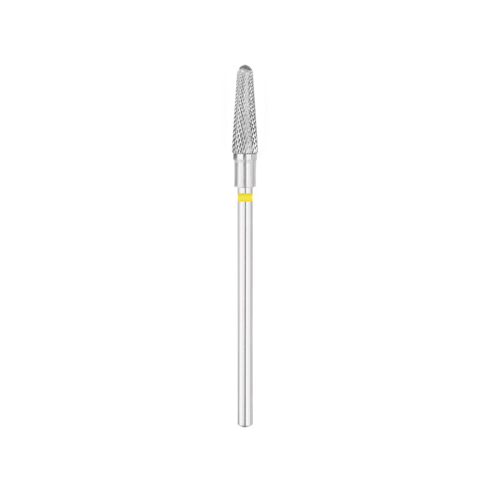 Broca para Broca de Unhas CARBON EXO PRO Cone Redondo 4,0mm Amarelo
