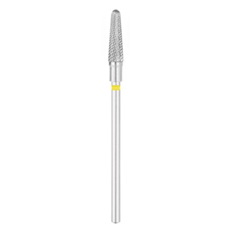 CARBON EXO PRO Nagelboor Ronde Kegel 4,0mm Geel