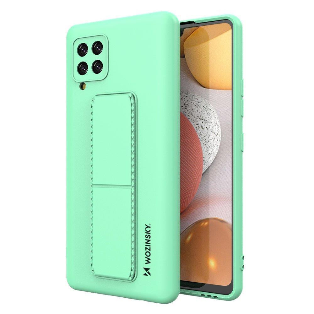 Silikonväska med Samsung Galaxy A425 Case Case 5G Kickstand Case Mint