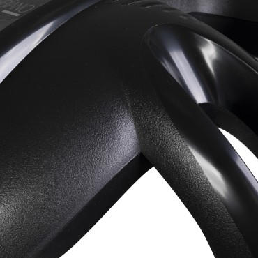 GABBIANO Standgerät Infrazone Y-707 Schwarz — Detailaufnahme Oberfläche