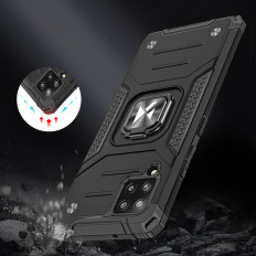 Armored Case Case + Magnetic Holder Samsung Galaxy A42 5G Ring Armor Pink