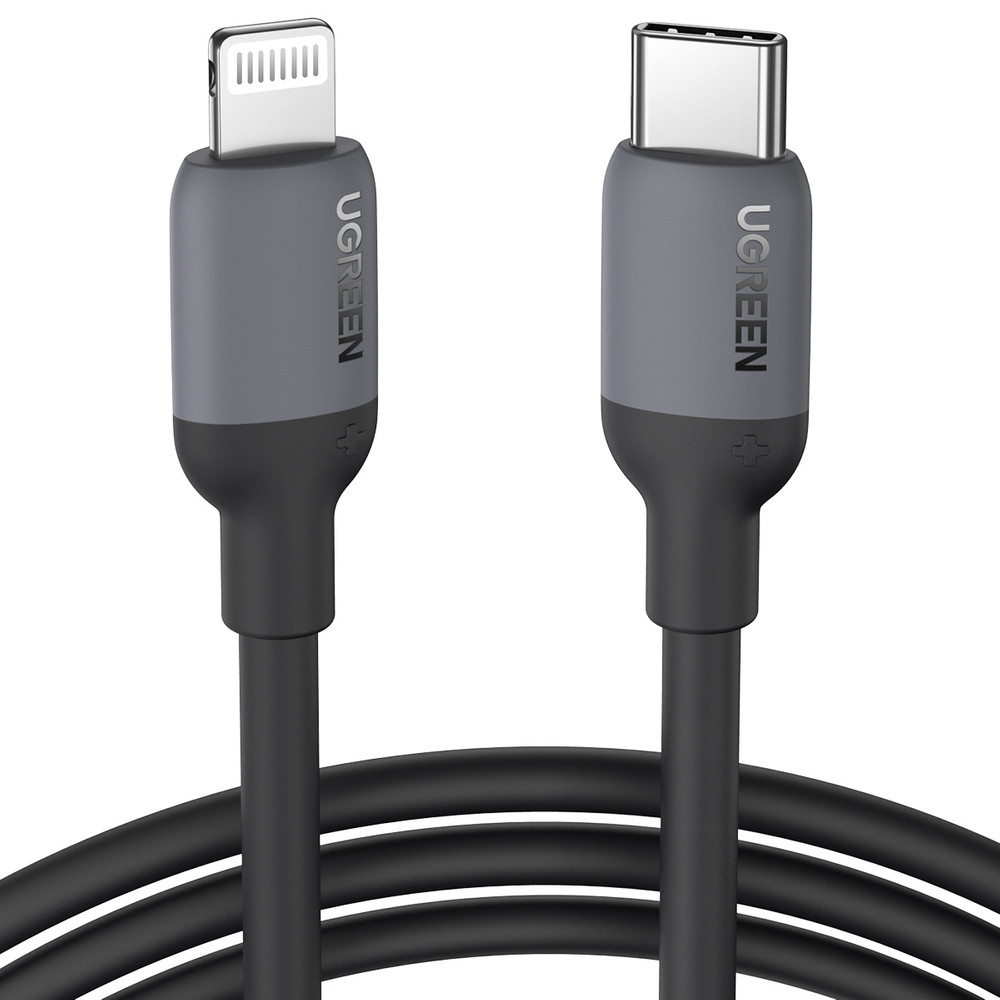 Hitro polnjenje kabel iPhone USB-C - strela PD 20W 1M črna