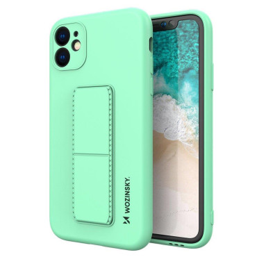 Θήκη σιλικόνης με την θήκη της Samsung Galaxy A72 4G Constance Case Mint