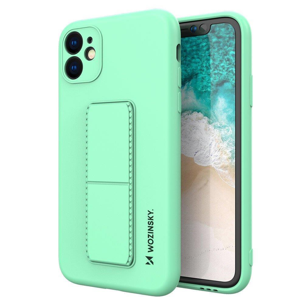 Silikono dėklas su "Samsung Galaxy A72 Case Case 4G Kickstand Case Mint