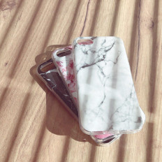 Marble Gel Case Case Marble Cover iPhone 13 Pro Max Black