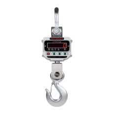 Hanging hook scale for crane or hoist up to 10 Tons - LED