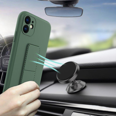 Caja de silicona con funda de asteroide del iPhone 13 Menta