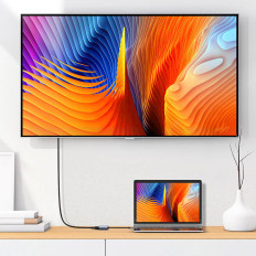 Usb adapter adapter - HDMI + VGA gray