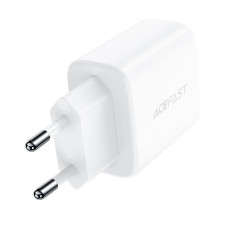 USB-C och USB-nätverk laddare 20W PPS PD QC 3.0 AFC FCP vit