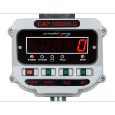 Hanging hook scale for crane or hoist up to 10 Tons - LED