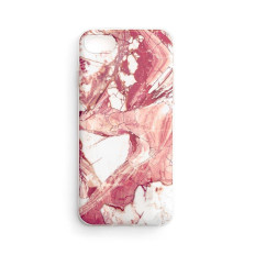 Marble Gel Case Cover Marble Samsung Galaxy S22 + Ροζ