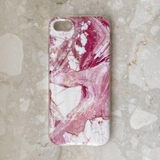 Marble Gel Case Cover Marble Samsung Galaxy S22 + Ροζ