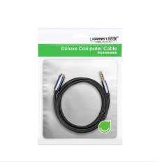 Adaptador de cabo de extensão AUD AUX MINI JACK 3.5MM 2M Azul
