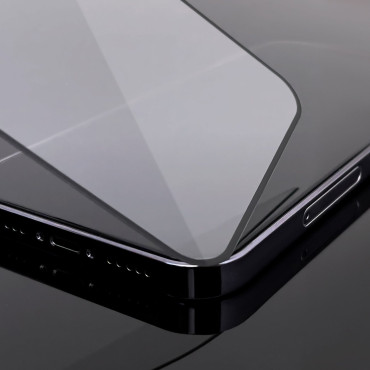 Super odolné tvrdené sklo s rámom pre celú čiernu obrazovku Motorola Edge 30