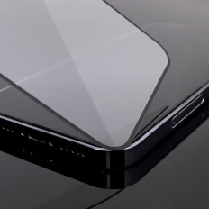 Super Trajno kaljeno steklo z okvirjem za celoten motorola rob 30 črnega zaslona