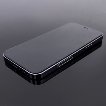 Super odolné tvrdené sklo s rámom pre celú čiernu obrazovku Motorola Edge 30