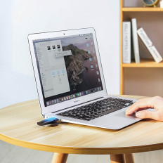 Adaptér 2 USB-A Plug a USB-C SD a Micro SD černá čtečka karet