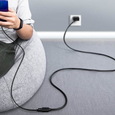 Förlängningskabeladapter USB-A 3,0 5GB / s 0.5m svart
