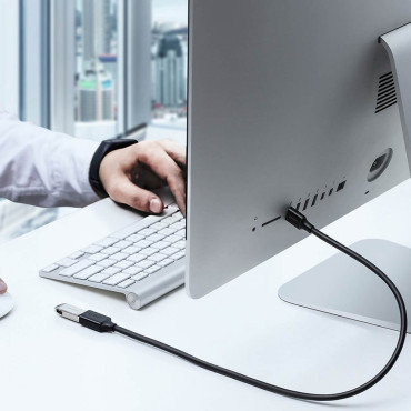 Paplašināšanas kabeļa adapteris USB-A 3.0 5GB / S 0.5m Black