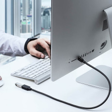 Paplašināšanas kabeļa adapteris USB-A 3.0 5GB / S 0.5m Black