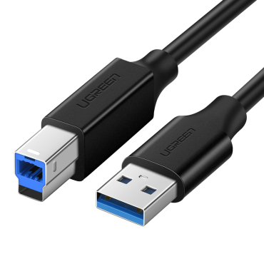 Καλώδιο καλωδίου για τον εκτυπωτή USB - USB-B 5GB / S 2M Μαύρο