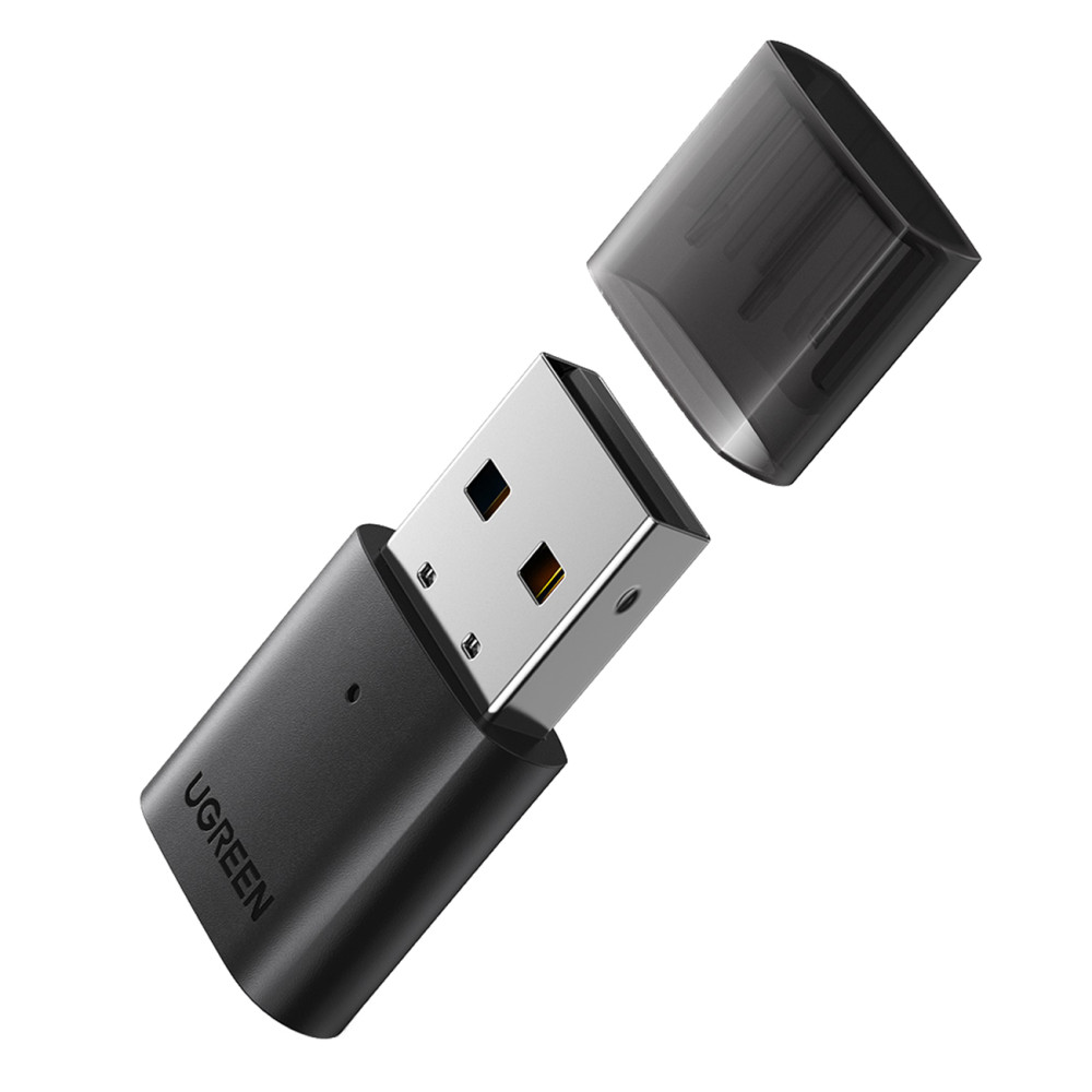 Adapterio siųstuvas Bluetooth 5.0 USB-A Gavėjas juoda