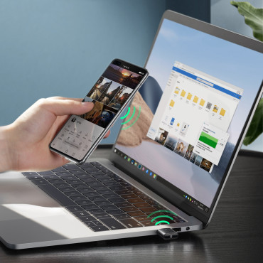 Adaptersändare Bluetooth 5.0 USB-A-mottagare svart