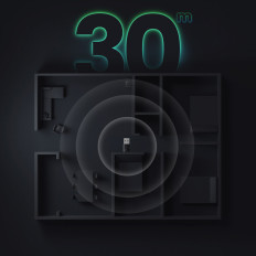 Transmisor adaptador Bluetooth 5.0 USB-A Negro Negro