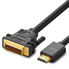 Bi-Směrový kabel HDMI kabel - DVI 2m černá