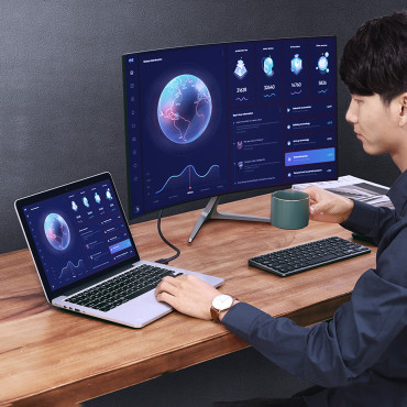 Bi-Směrový kabel HDMI kabel - DVI 2m černá