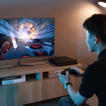 Bi-smerový kábel HDMI kábel - DVI 2M čierna