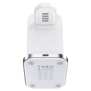 3in1 Trådlös laddningsstation för din hörlur SmartWatch White