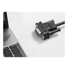 Adapterio adapteris nuo VGA lizdo HDMI 15cm juoda