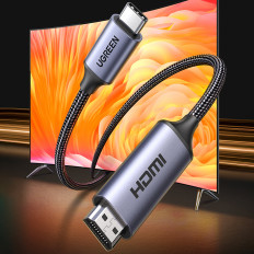 Kabelkabel USB-C-adapter - HDMI 2.1 8K 60Hz 1.5m grijs