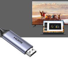 Adaptador USB-C del cable del cable - HDMI 2.1 8K 60Hz 1.5m gris