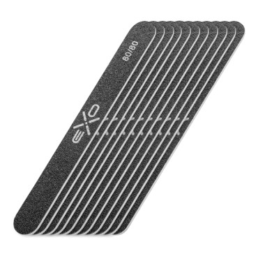 EXO Egyenes Körömreszelő 80/80 10 darab — együtt bemutatva
