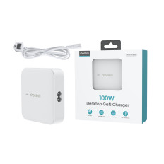 Tugev GAN 100W 2x USB-A 2x USB-C Gander laadija