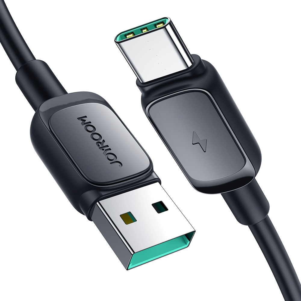 USB kabelový kabel - USB-C 3A 1.2m Černá