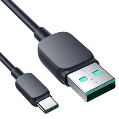 USB kábel kábel - USB-C 3A 1.2m fekete
