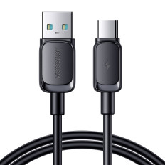 USB-kabelkabel - USB-C 3a 1.2m svart